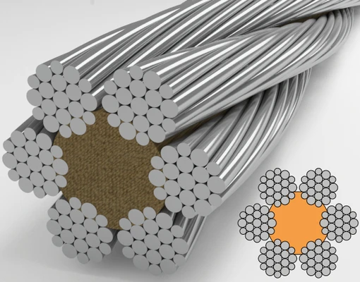 Канат грузовой 22,5мм стальной ГОСТ 2688-80Схема