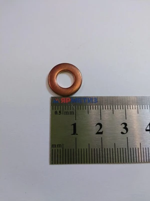 Шайба 7х15х1,5мм меднаяфото