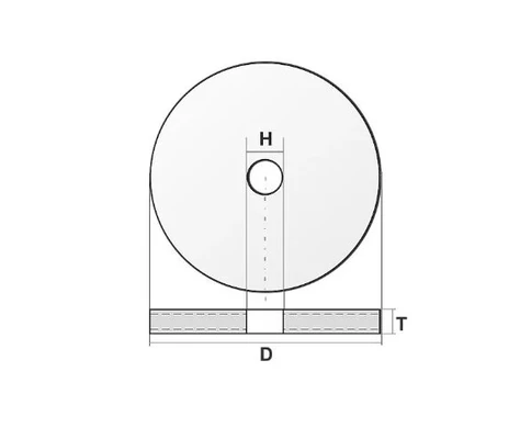 Круг 150х20х32 25А шлифовальныйСхема
