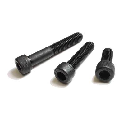 Болт (винт) DIN 912 с внутренним шестигранником и цилиндрической головкой 3х16 класс прочности 12.9, оксидированная стальКартинка