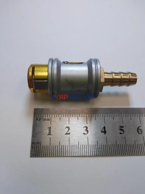 Наконечник быстросъемный для подкачки шин 8 мм елочкафото