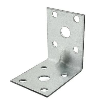 Усиленный уголок RKPL10 50х50х35х2мм, оцинкованная стальКартинка