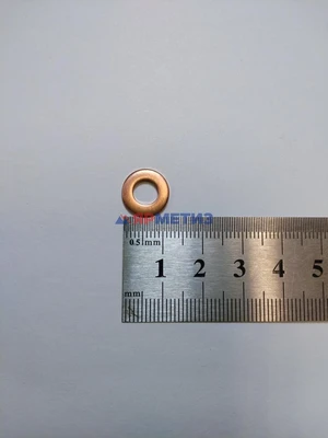 Шайба 6х12х1,5мм медная (6368)фото