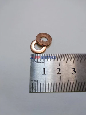 Шайба 6х12х1,5мм медная (6368)фото