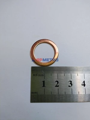 Шайба 16х22х1мм медная (557) 6320фото