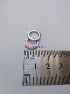 Шайба 8х12х1,5мм алюминиевая 880 (531/1)фото