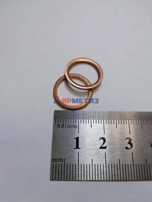 Шайба 13мм медная (532)фото1