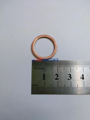 Шайба 16х20х1,5мм медная узкая (557/1)фото