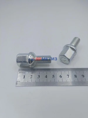 Болт колесный 12х1,5х21мм сфера цинк ключ 17мм арт. 085083 Z (64/64)фото1
