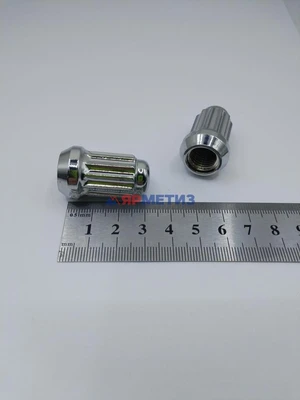 Гайка 12х1,5х33мм 12-лучевая закрытая арт. 911145SD Cr (307/851)фото1