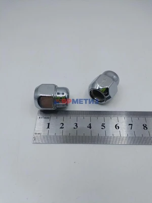 Гайка 12х1,25х25мм колеса закрытая конус (ключ 19мм) арт. 601144-Crфото