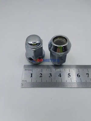 Гайка 12х1,25х34мм колеса закрытая конус (ключ 17мм) арт. 311344 Cr (307/13)фото1