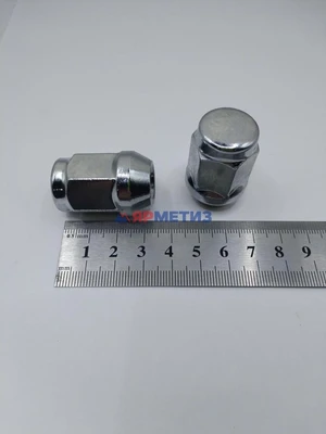 Гайка 12х1,25х35мм (ключ 21мм), конус закрытая (1706)фото