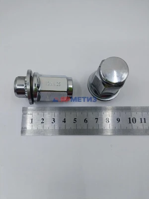 Гайка 12х1,25х47мм (ключ 21мм) прессшайба арт. 98-0002-06фото