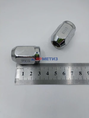 Гайка 12х1,5х32мм (ключ 21мм), конус закрытая арт. JN-107фото