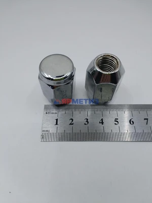 Гайка 12х1,5х32мм (ключ 21мм), конус закрытая арт. JN-107фото1