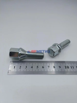 Болт колесный 12х1,25х33мм конус цинк ключ 17мм арт. 072130 Zфото1