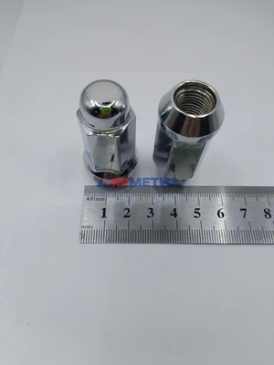 Гайка 12х1,25х48мм хром конус закрытая (ключ 19мм) арт. 411944-Сrфото1