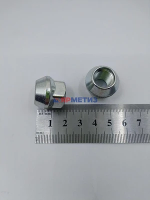 Гайка 12х1,25х20мм цинк конус открытая (ключ 17мм) арт. 300044 Zфото