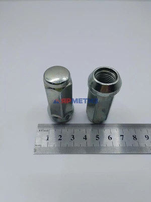 Гайка 14х1,5х48мм конус цинк закрытая (ключ 19мм) арт. 411948 Zфото1