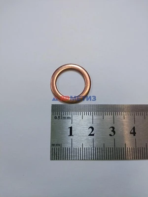 Шайба 14х20х1,5мм медная (6330)фото
