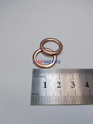 Шайба 14х20х1,5мм медная (6330)фото1
