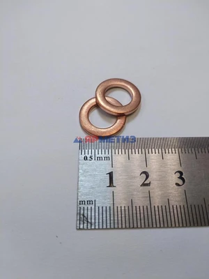 Шайба 9х15х1,5мм меднаяфото1