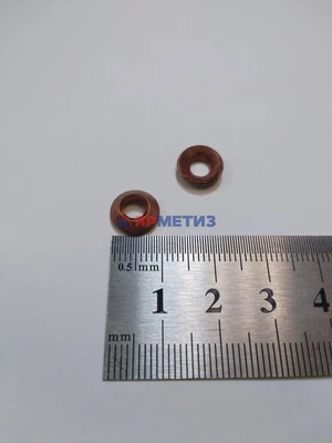 Шайба 3х9х1,5мм конус меднаяфото1