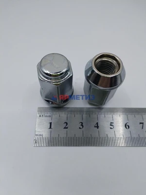 Гайка 12х1,5х35мм (ключ 19мм), конус закрытая арт. 801445-Crфото1