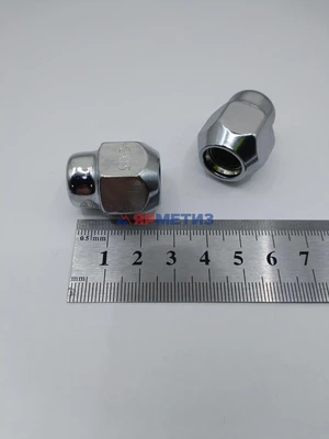 Гайка 12х1,5х27мм хром конус закрытая, (ключ 21мм) арт. 701145 Crфото