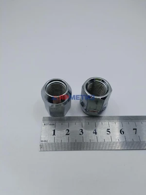 Гайка 14х1,5х25мм конус открытая хром (ключ 19мм) арт. 400148 Crфото1