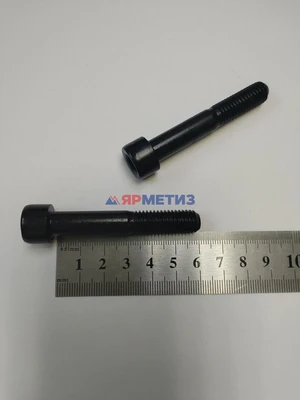 Винт 10х60мм с внутренним шестигранником, черный арт. 00001-7002286-408фото