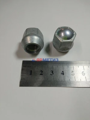 Гайка 12х1,25мм колеса НИВА-Шевроле закрытая арт. 21230-3101040-018фото