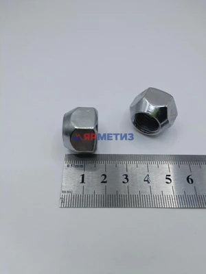 Гайка 14х1,5х17мм колеса открытая конус (ключ 21мм) арт. 700048 Crфото