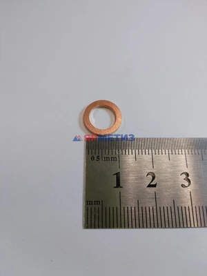 Шайба 8х12х1,5мм меднаяфото