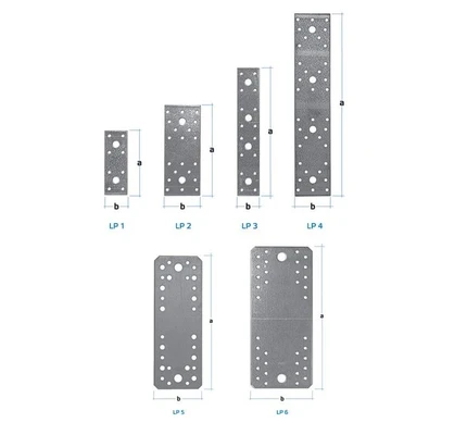 Крепление 210х90х2,5мм плоское RLP6