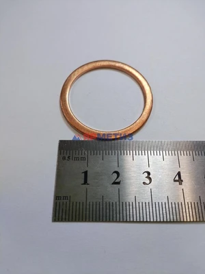Шайба 28х34х1,5мм медная 6341