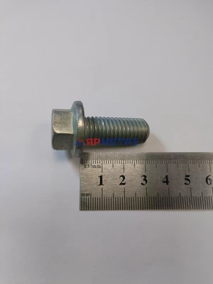 Болт 12х30х1,75мм с фланцем EN1662 арт. 290S050-81