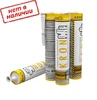 Герметик KRONbuild силиконовый универсальный бесцветный (280 гр.)