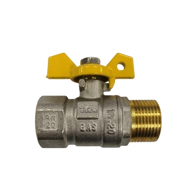 Кран шаровой ГАЗ 3/4" в/н бант TeRma-R 30568 арт. 26063