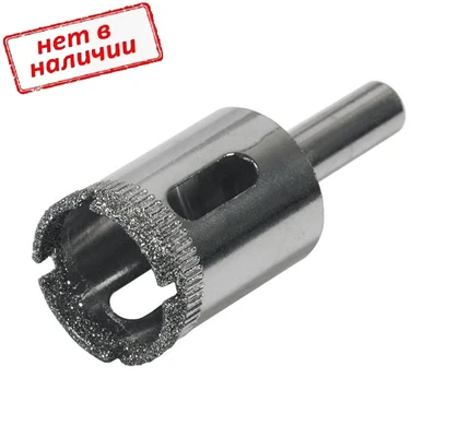 Сверло 16х55мм кольцевое по стеклу и плитке арт. 35608