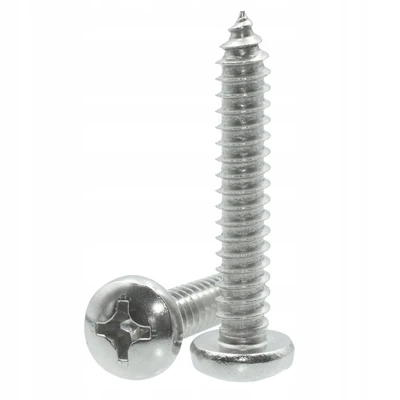 Шуруп (саморез) 3,5х9,5мм с полукруглой головкой DIN 7981 с крестообразным шлицем, нержавеющая сталь А-2