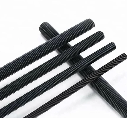 Шпилька резьбовая высокопрочная М36х1000мм класс прочности 10.9, оксидированная сталь