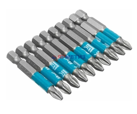 Бита Рz2х50мм сталь S2 (1/10) арт. 33-7-577