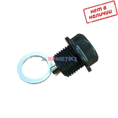 Пробка 16х1,5мм поддона с магнитом и шайбой Лада ВЕСТА, X-Ray, Renault