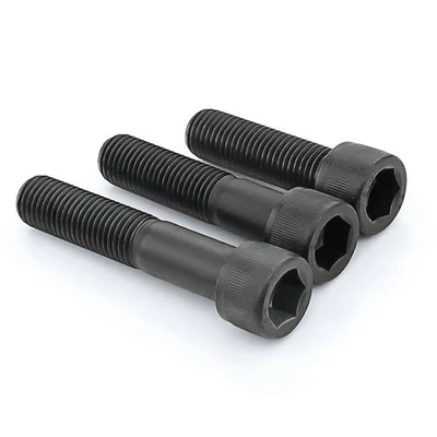 Болт (винт) DIN 912 с внутренним шестигранником и цилиндрической головкой 3х16 класс прочности 12.9, оксидированная сталь