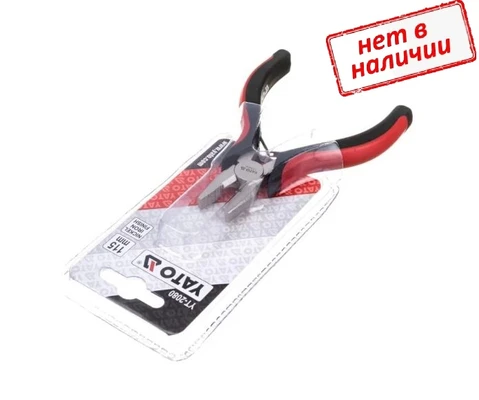Пассатижи 115мм YATO CrV универсальные 2-компонентные ручки арт. YT-2080