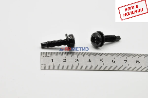 Винт 6х22мм с шайбой Torx арт. 7944