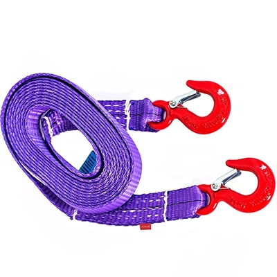 Ремень буксировочный крюк-крюк (для а/м 1,2тн) разрывная нагрузка 3,0тн 4м (35мм)