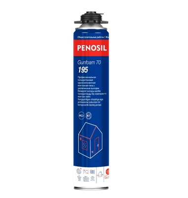 Пена профессиональная монтажная Penosil Gunfoum 70л (ЛЕТО)